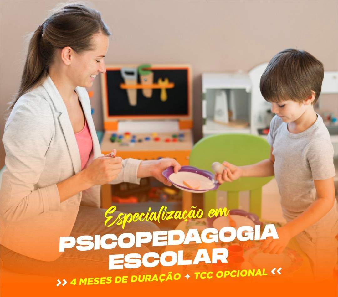 ESPECIALIZAÇÃO EM PSICOPEDAGOGIA ESCOLAR EAD